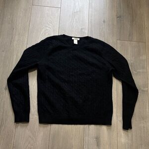 100% Cashmere Cable-Knit women’s  Sweater